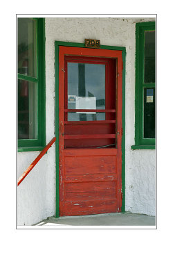 Colourful Door & Frame
