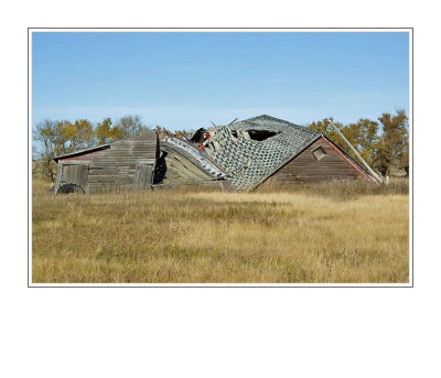 Collapsed Barn