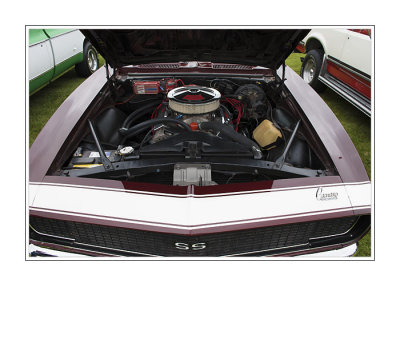 1969 Camaro SS Engine Compartment
