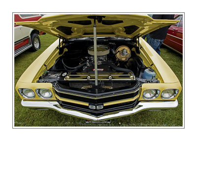 1970 Chevelle SS Engine Compartment