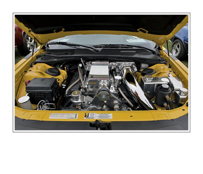 2014 Dodge Challenger SRT Engine Compartment