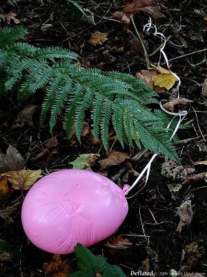 Pink balloon...