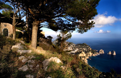 From Monte Solaro.The highest point on the island of Capri, in Anacapri territory.