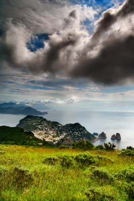 From Monte Solaro.The highest point on the island of Capri, in Anacapri territory.