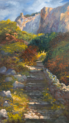 An ancient path in Anacapri