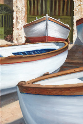 The classical Capri's boats