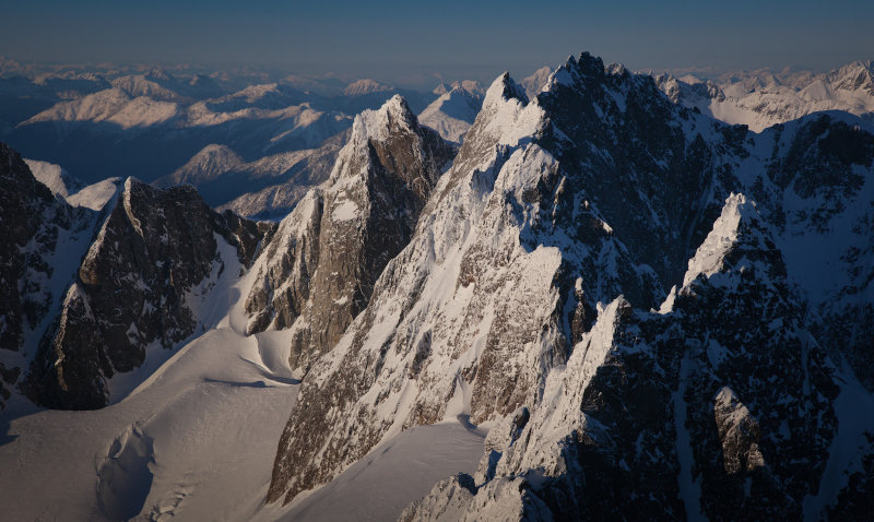 Looking North Along The Phantom Crest To Challenger <br>(NPickets_120713_023-1.jpg)