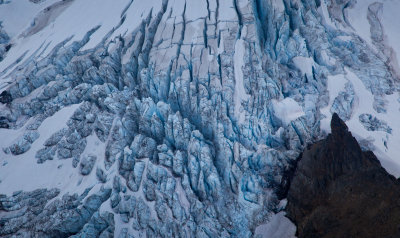 Crevasses & Seracs, Dusty Glacier  (GlacierPk_081013-321-3.jpg)