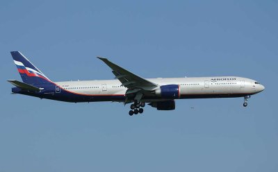 Aeroflot started serving JFK with 777-300ER in 2013