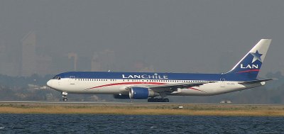 LAN 767-300 taxi towards JFK Runway 4L