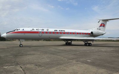 Tu-134 at Sondok Airport.