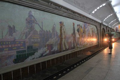Pyongyang subway, 2