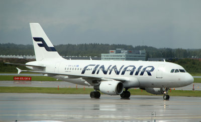 Finnair A-319 in HEL
