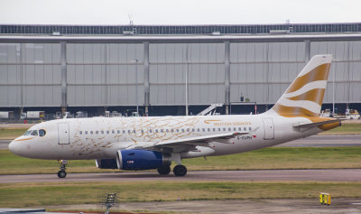 BA A-319 in speical livery celebrating the London Olympics