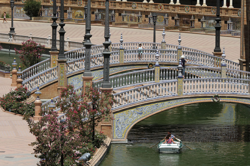 You could rent a rowboat. On this humid 104 degree day, I considered just jumping in the water .