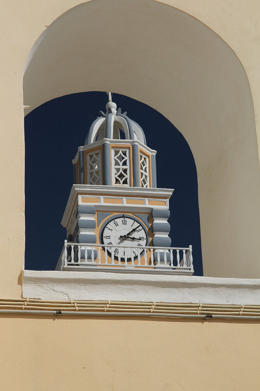 St. John belltower in arch