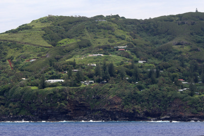 Most residents live in the only town, Adamstown.  It has a museum, library, prison, school (but not high school), no cars.