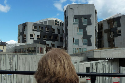 Not everything is old. Here's the fascinating Scottish Parliament Building.