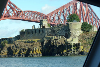 Inch garvie island with its fort.