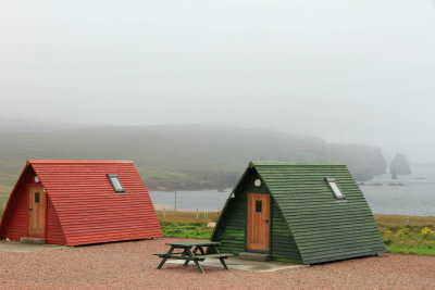 In Braewick, we saw camping bods