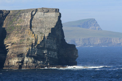 At sailaway - dramatic Shetland scenery!