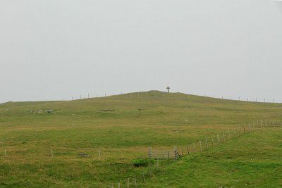 Cross on hill, Stenness 