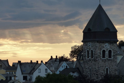 Aalesund Church as we departed Alesund to go deep into the fjords.