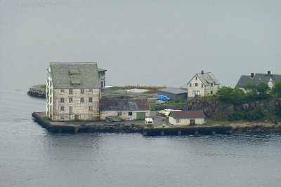 Old building at end of Aalesund, seen from Aksla