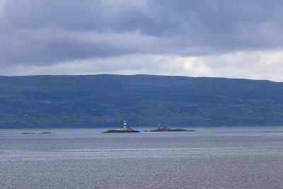 East Maiden (left) & West Maiden (right) lighthouses 3 or so hrs. out of Belfast on small islands 