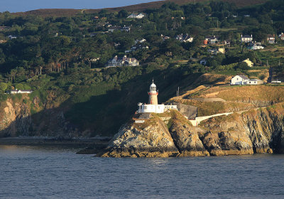 Baily lighthouse in Howth (pronounced like both) during sail in 