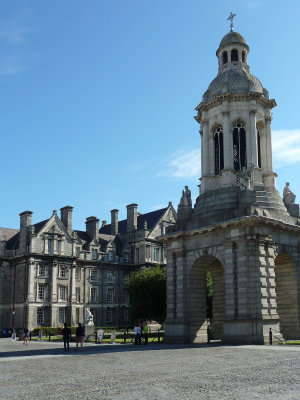 I headed first to famous Trinity College, which is much more than just a college. 
