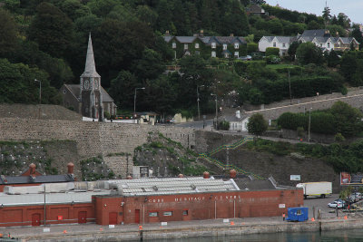 Cobh Heritage Center, taken from ship 