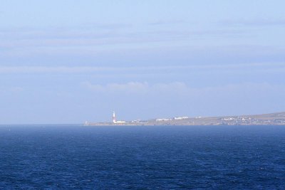 2 of the Portland lighthouses upon approach to Portland 