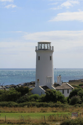 I saw (quickly) the 2 other Portland Bill lighthouses. 