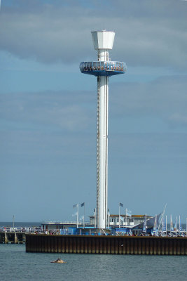 Then it was back to Weymouth, passing the Sea Life Tower. It was a bit pricey, so I passed it by - but it DID look fun!