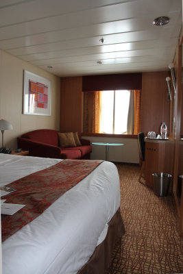 In the afternoon, we checked into the Celebrity Summit, Room 6002, our home for a week