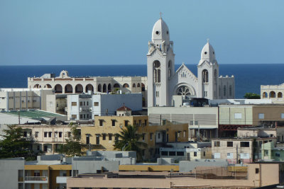 Part of San Juan from the ship at the Pan American Pier