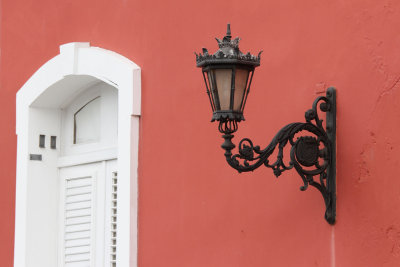 Detail - bldg next to Forteleza, San Juan