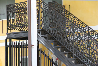 Stairs on bldg - Christiansted