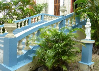 Frederiksted church steps 
