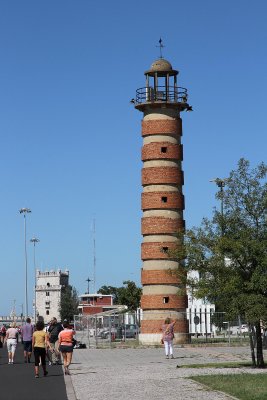 Faux Torre de Belem lighthouse