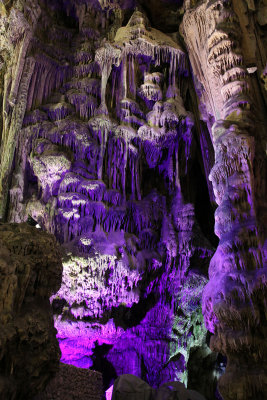 Purple in the cave