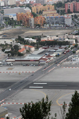 Airport runway from outside Siege Tunnels