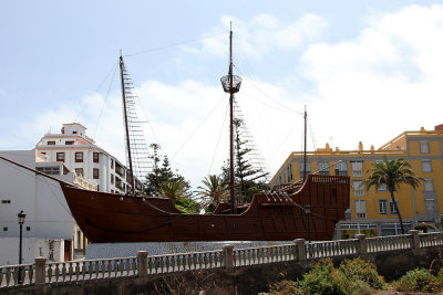 Mockup of Santa Maria in Santa Cruz
