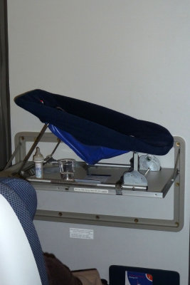 Babies get their own bulkhead bassinets on British Airways