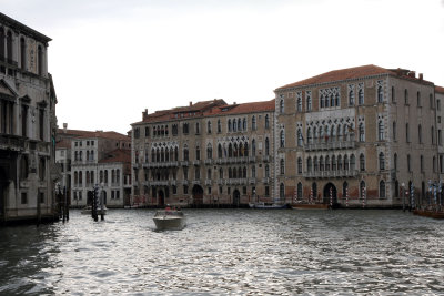  Particularly scenic part of Grand Canal on gray Saturday