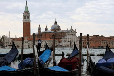  Water paper Photoshopped gondolas