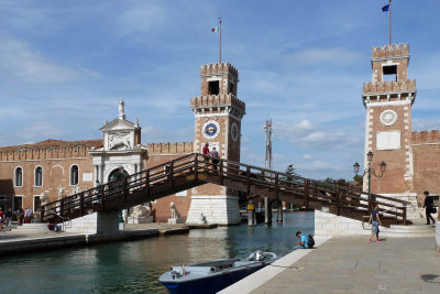  Arsenale Porta Magna & bridge Sunday afternoon. More pics in next gallery.