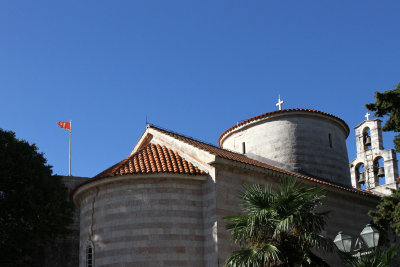  One of several beautiful churches in Budva