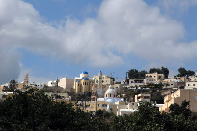 Unidentified town probably central Thira